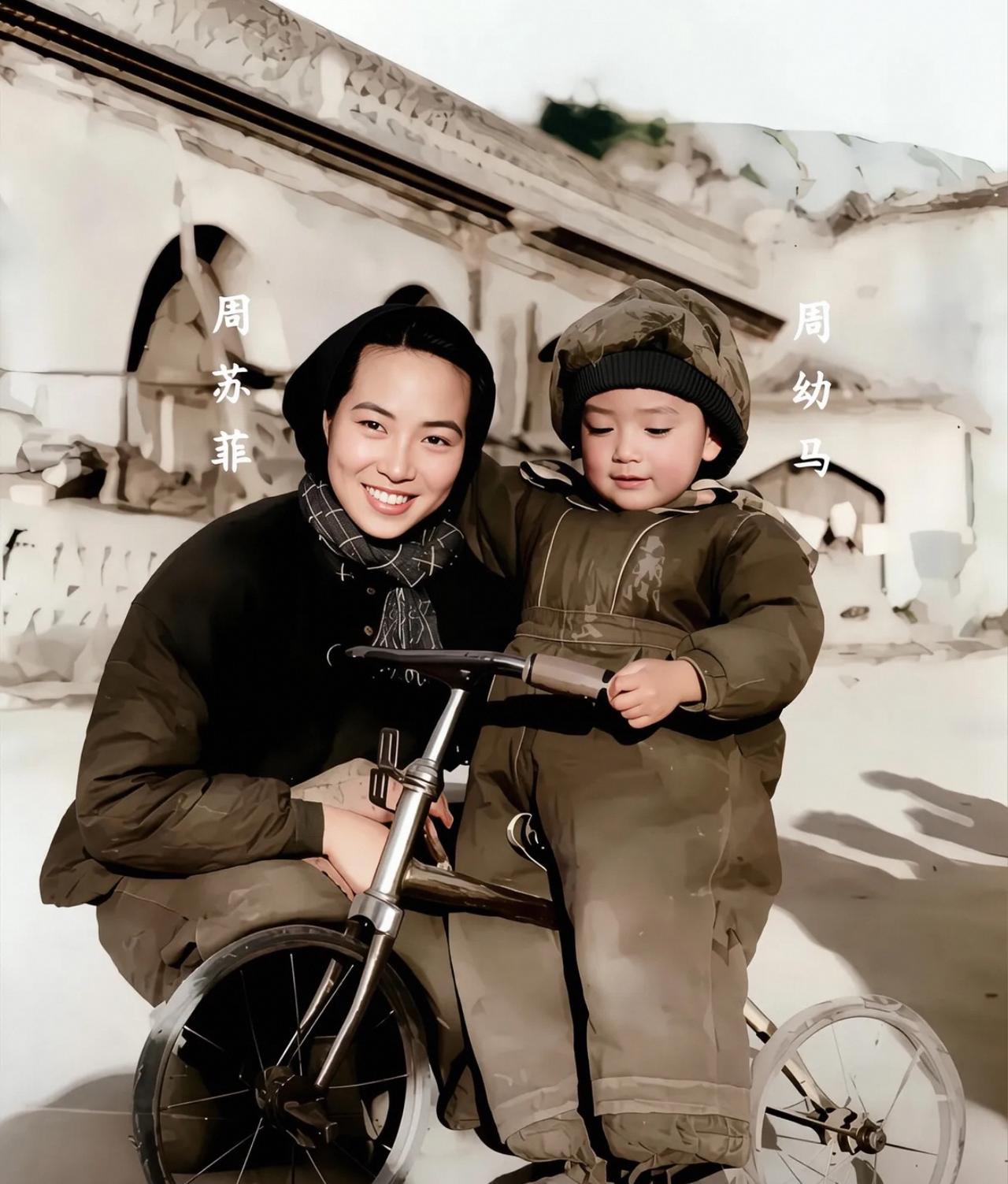 周苏菲，被誉为“延安第一美女”，也是著名导演、演员，以及国际主义战士马海德的夫人