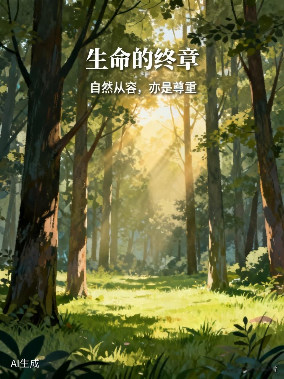 当生命烛火将熄，过度抢救往往徒增痛苦。那些冰冷的器械、创伤性的治疗，换来的不过是