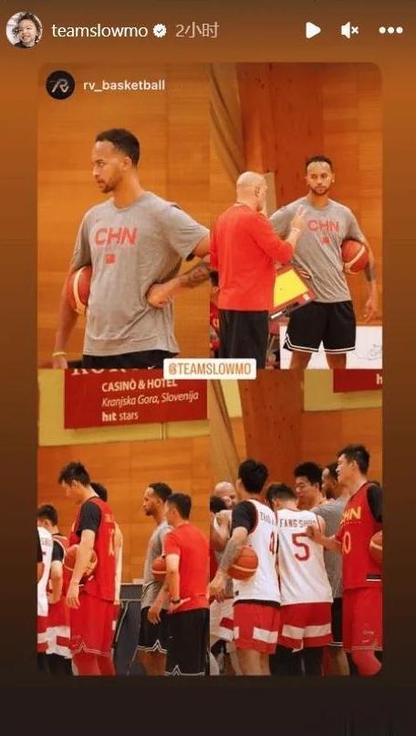 李凯尔在社交媒体上发布了他参加中国男篮集训的照片，这也意味着他正式加入了中国男篮