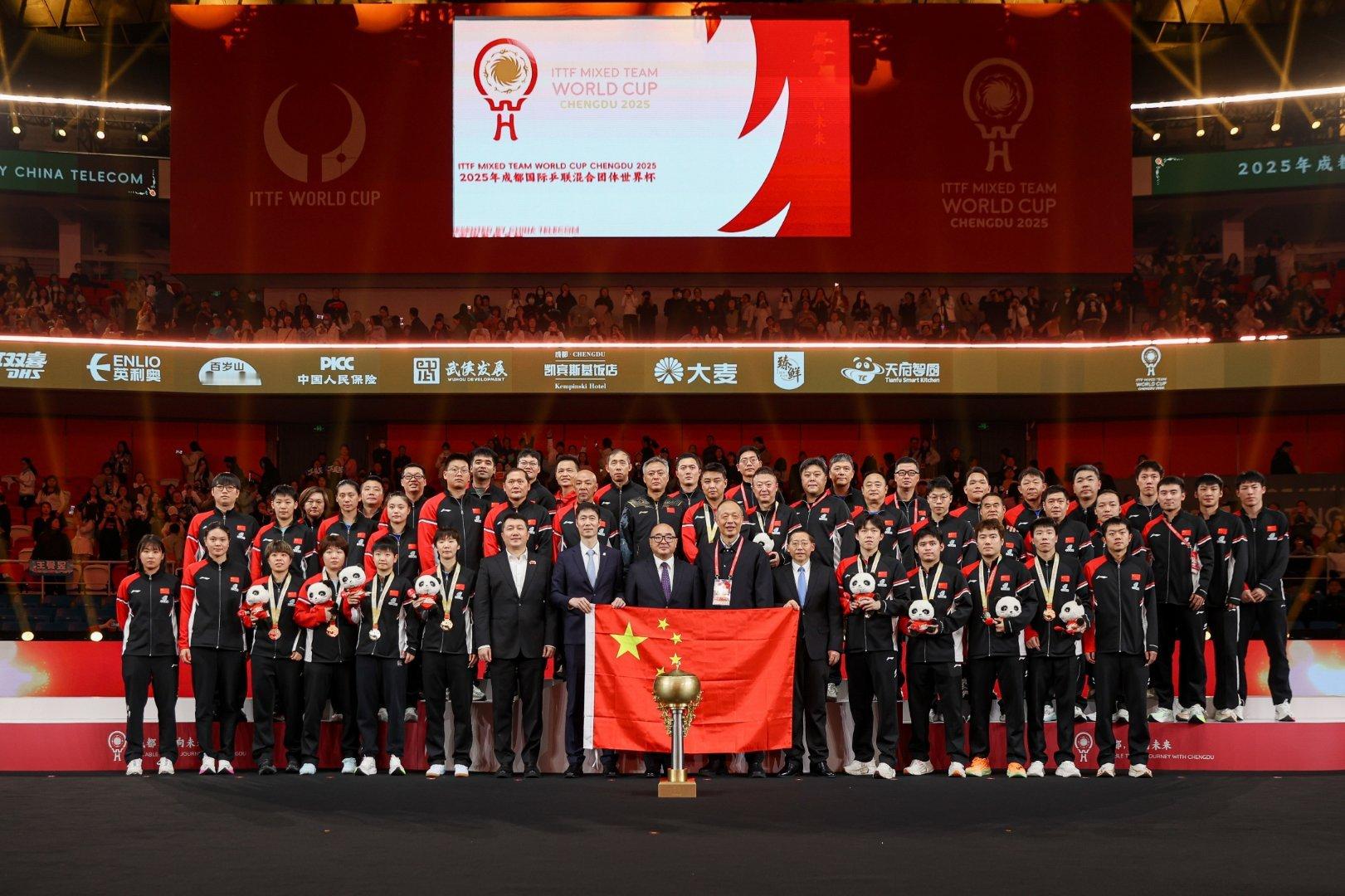 2025年 ITTF/国际乒联混合团体世界杯 赛果🏓✨11月30日～12月7日