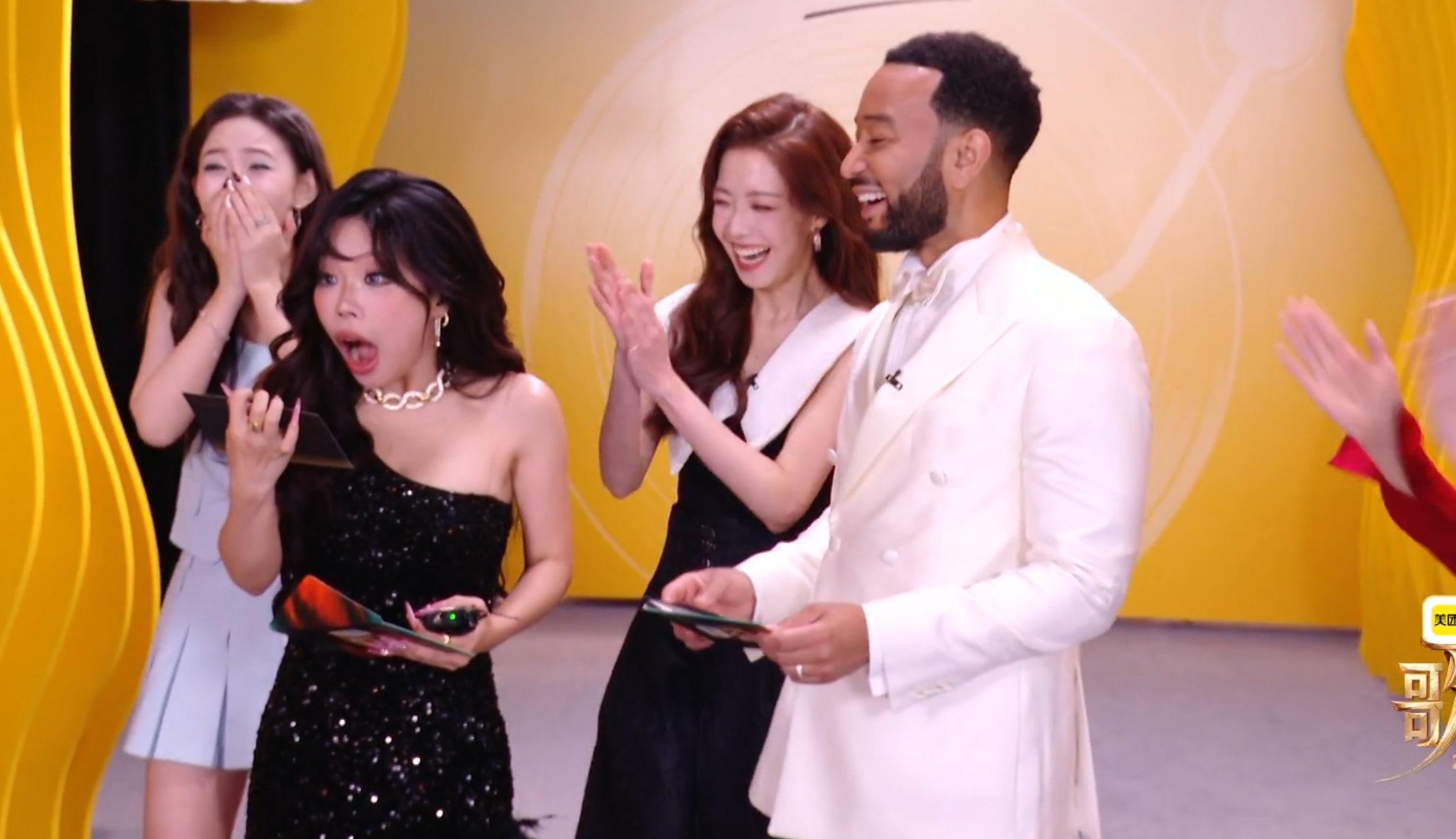我去万妮达赢了John Legend歌手直播