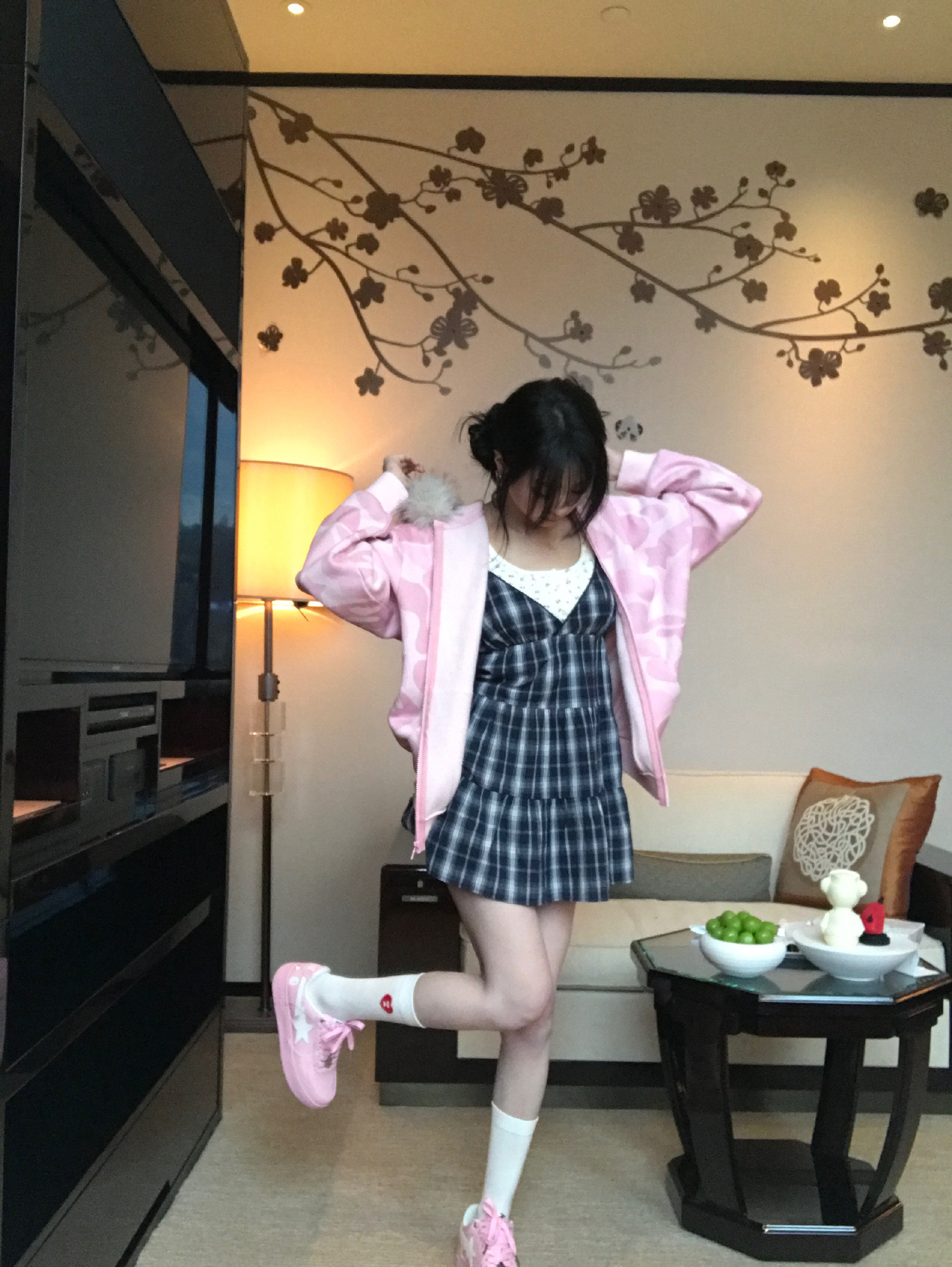 我家小贤贤配粉色萌死了૮⸝⸝o̴̶̷᷄ ·̭ o̴̶̷̥᷅⸝⸝ა ​​​