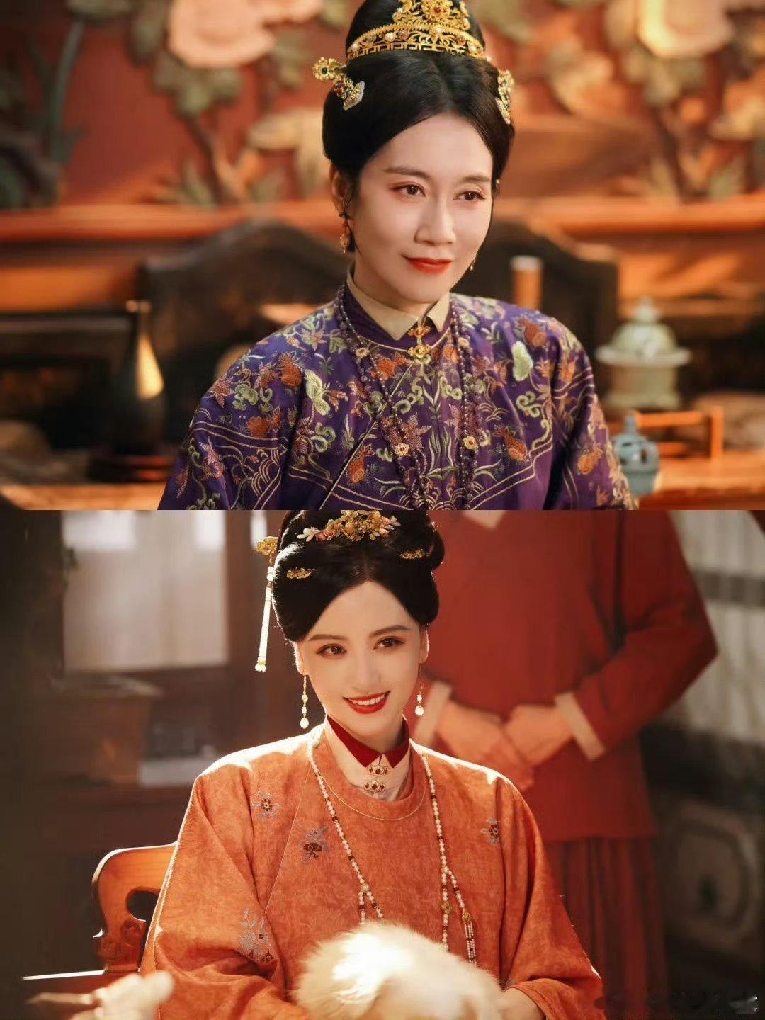 温峥嵘往那一站就是宅斗天花板温峥嵘的俞夫人气场绝了！一个眼神就满是压迫感，端庄外