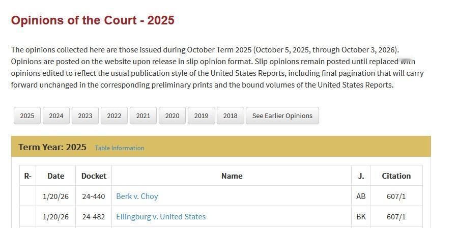 美国最高法院今日公布了两项裁决，但均未就特朗普全球关税合法性挑战作出裁决， ​​