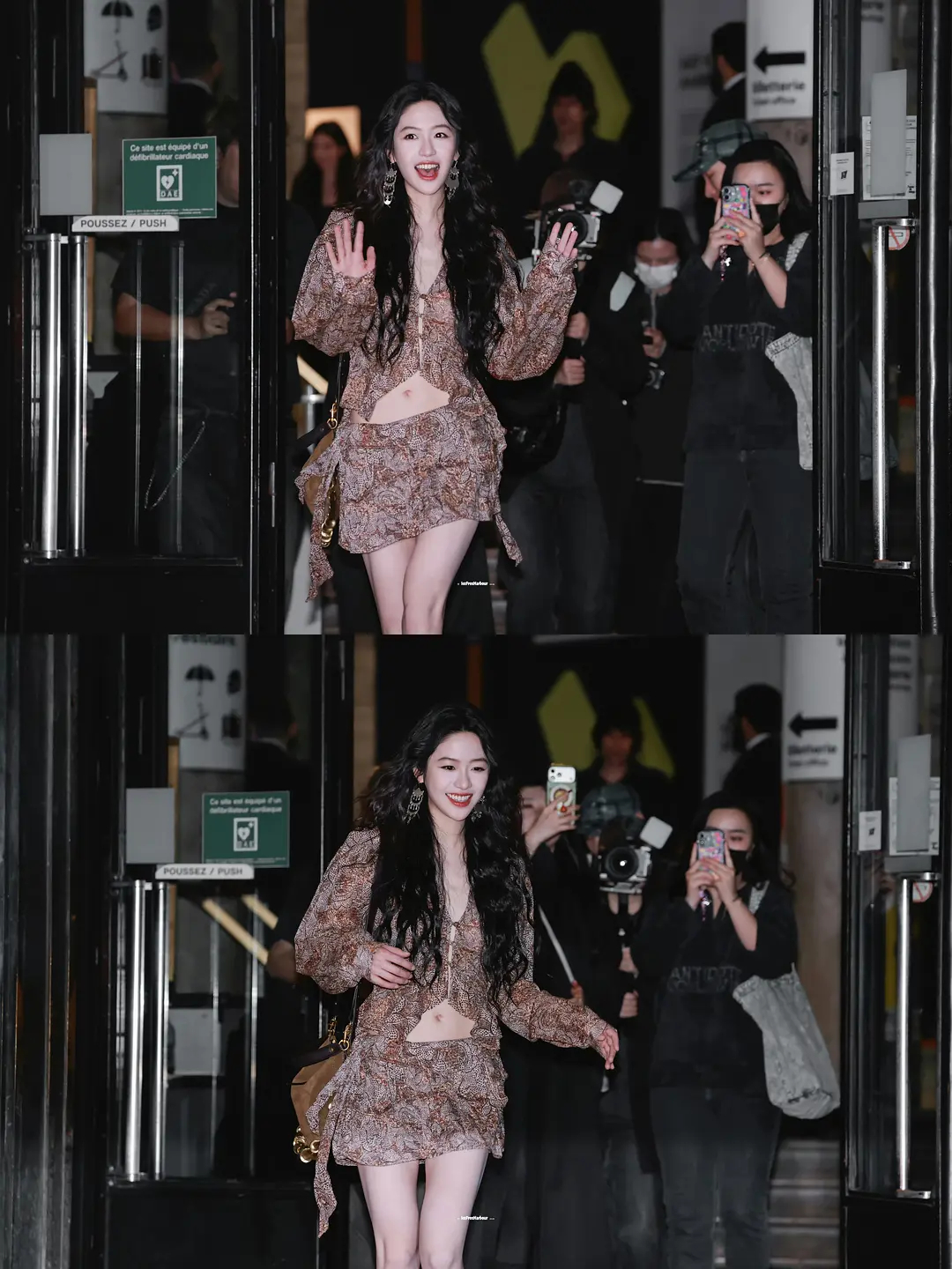 向涵之闪耀巴黎了有被惊艳到 气质很太好了 