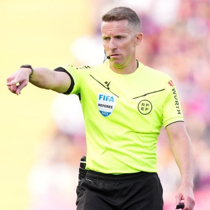 🚨🚨🚨明日国家德比的主裁判——埃尔南德斯·埃尔南德斯 