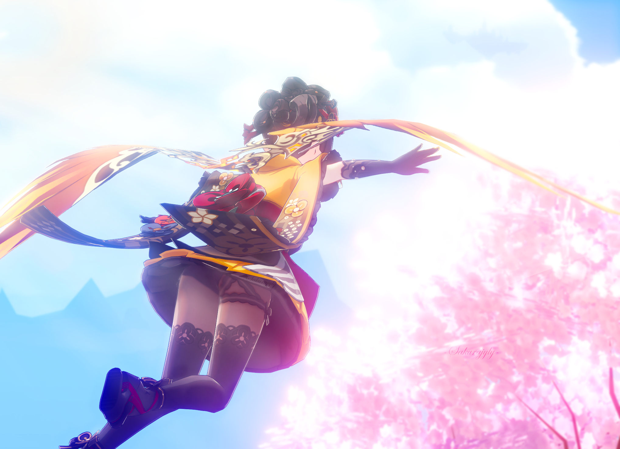 #原神[超话]##原神4.5版本二创##原神4.5版本# ​​​🌸在稻妻城里起