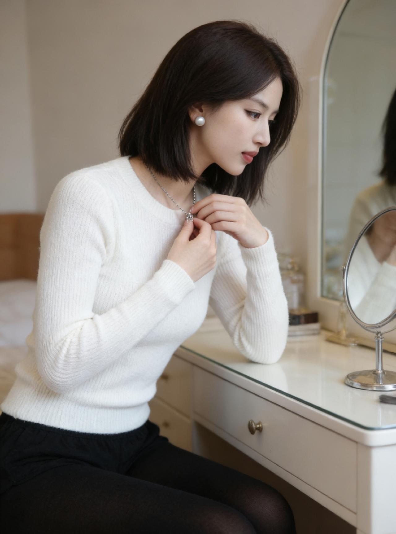温柔早晨，静心打扮，快乐迎接美好生活的一天！🌞💄👗