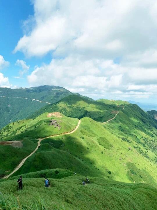 放弃武功山了，广东高山草甸真绝了人还少！