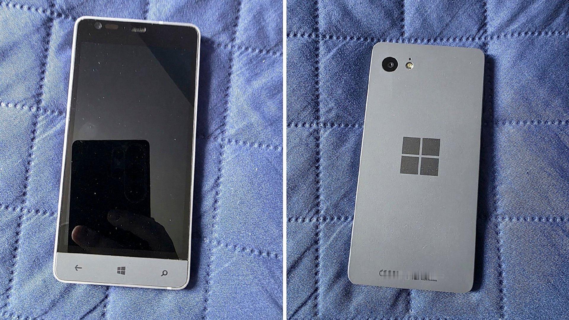 十多年前微软研发的 Surface Phone 原型机，代号可能为 Raven。
