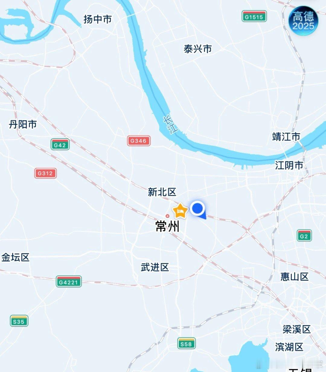 飞过常州上空！祝贺常州在苏超比赛中，取得零的突破！本人在空中，携北京市西城区月坛