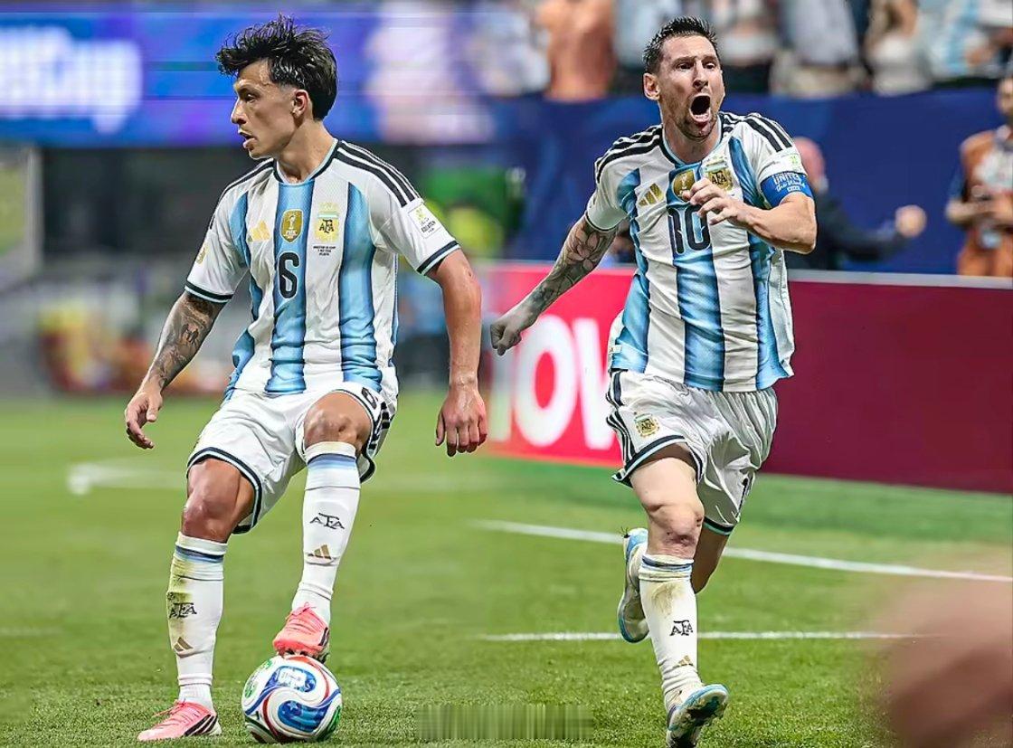 阿根廷足协官网发文称，FIFA公布2026年美加墨世界杯最佳阵容，阿根廷共有2名