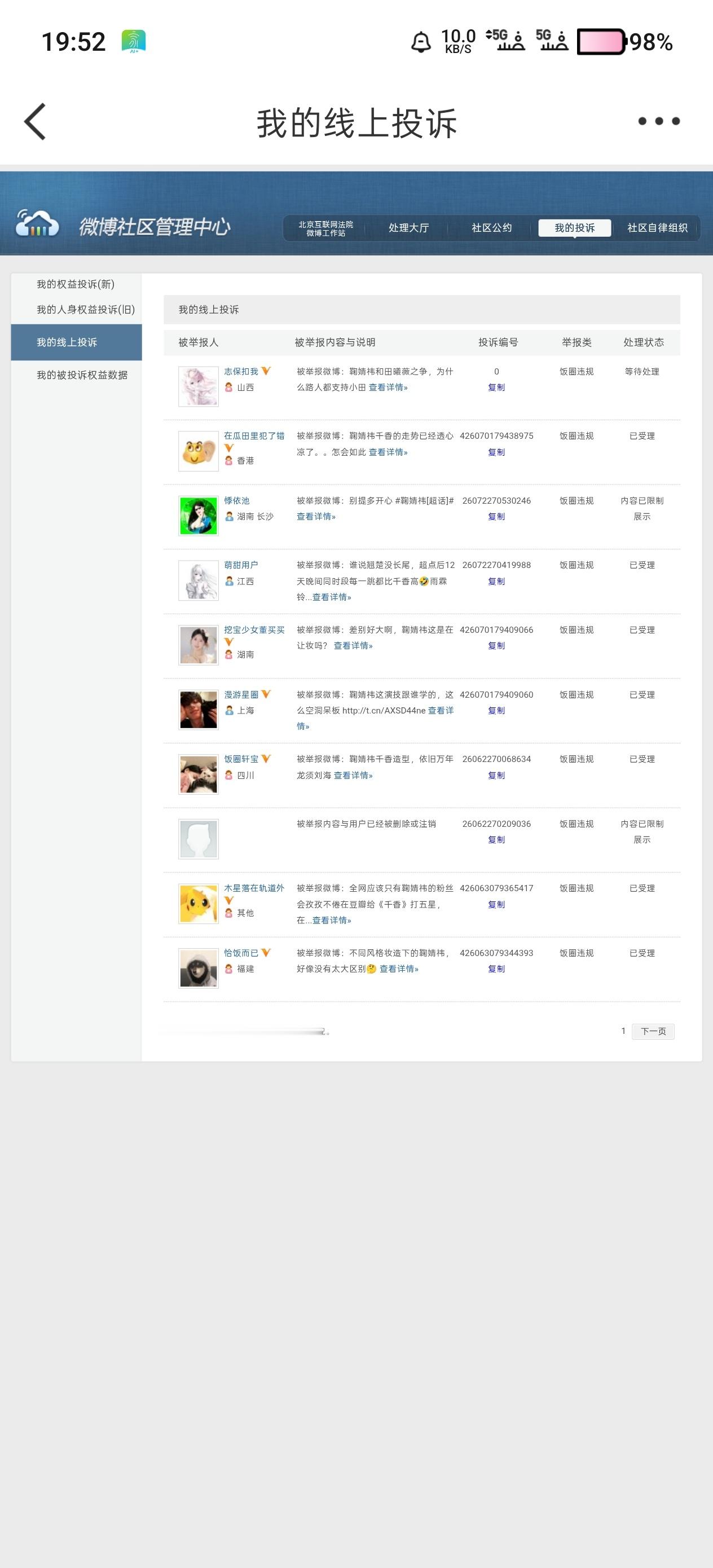 鞠婧祎姜黎非 jjy鞠婧祎千香 7.1晚间➗🐛专栏 · 反黑