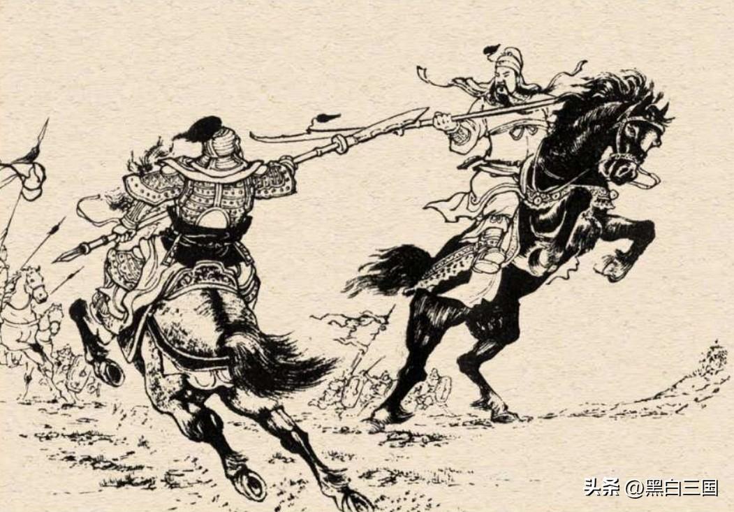 这人还挺狂妄的，碰到武圣关公，居然说关羽插翅也难飞！甚至还说，关羽斩杀的都是无名