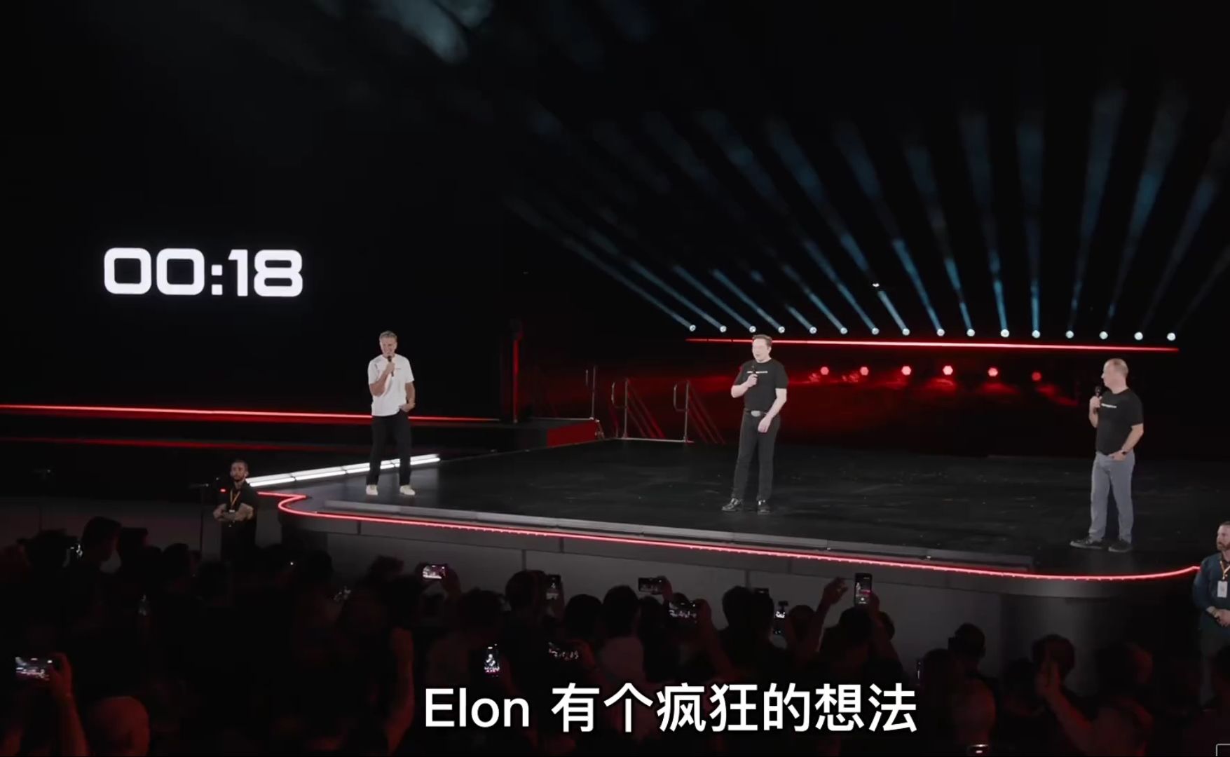 特斯拉全新第二代Roadster正式亮相，现场完成倒挂、起飞演示！