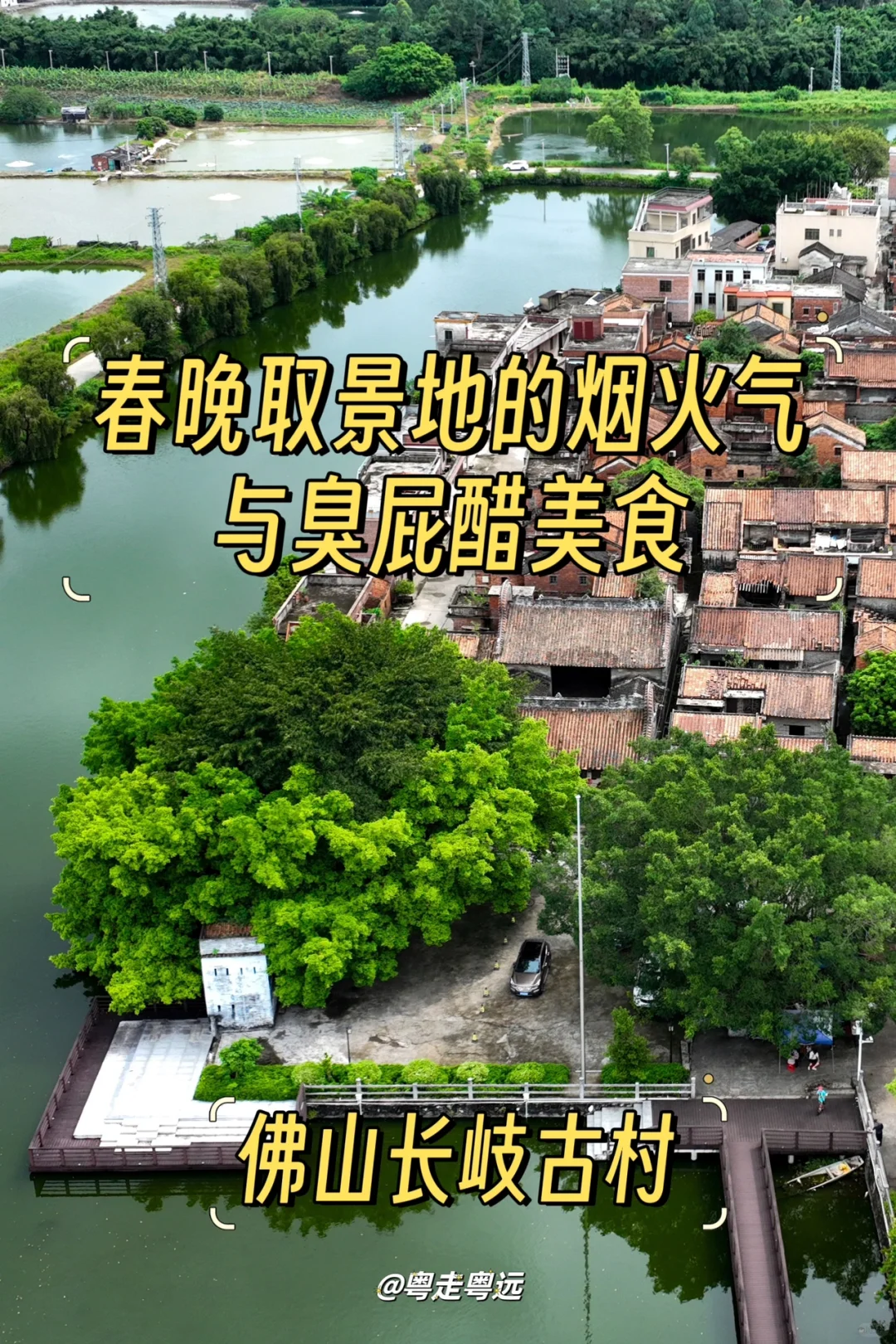 长岐古村 春晚取景地的烟火气与臭屁醋美食