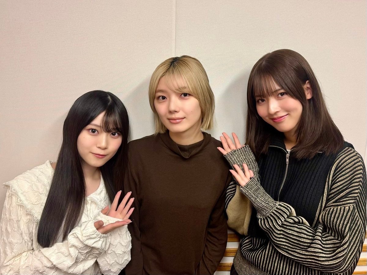 中嶋優月藤吉夏鈴山下瞳月 　櫻坂のさ