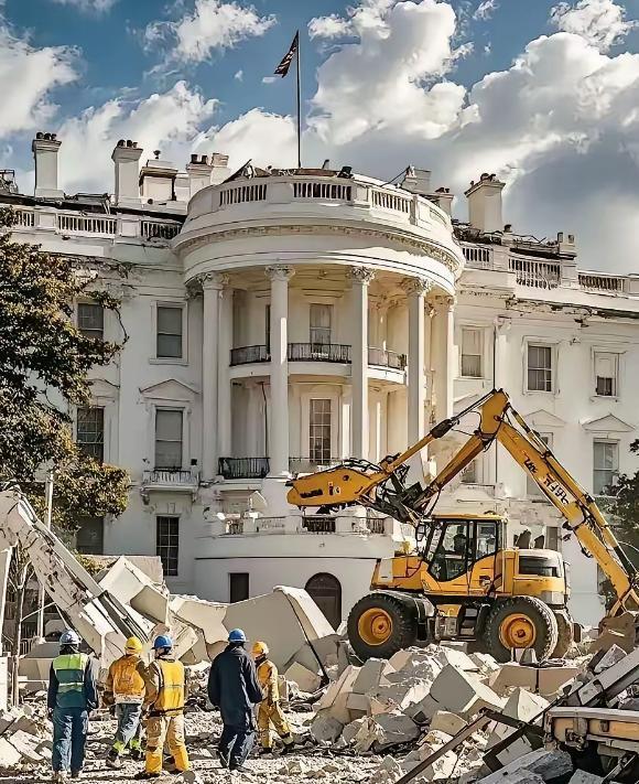 懂王现在搞钱排在重大前列了！
白宫要建一座大型的宴会厅，预算要2.5亿美元，至于