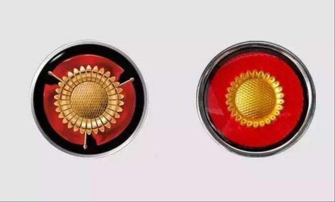 小鹏GX上那个金标，实际质感很不错我昨天摸了好几把，爱不释手。查了一下，国产竟然