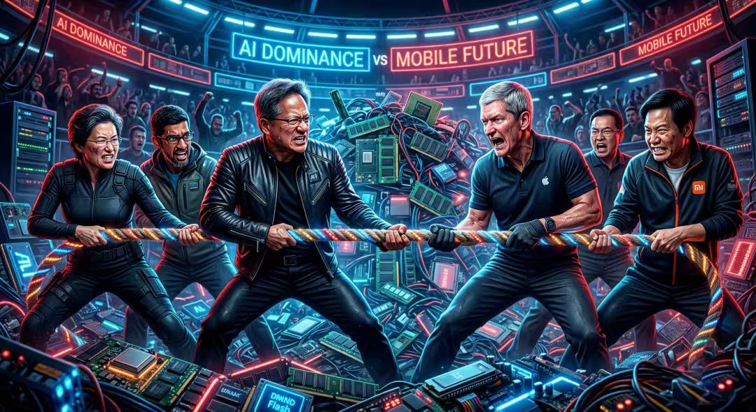 AI算力“抢”走了你的手机内存！存储芯片价格一季度暴涨超60%，一根内存条比骁龙