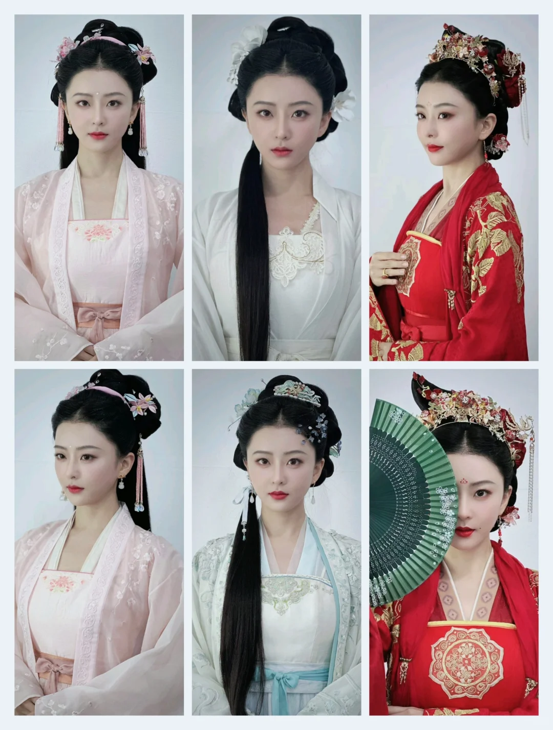 美丽的网剧女主造型