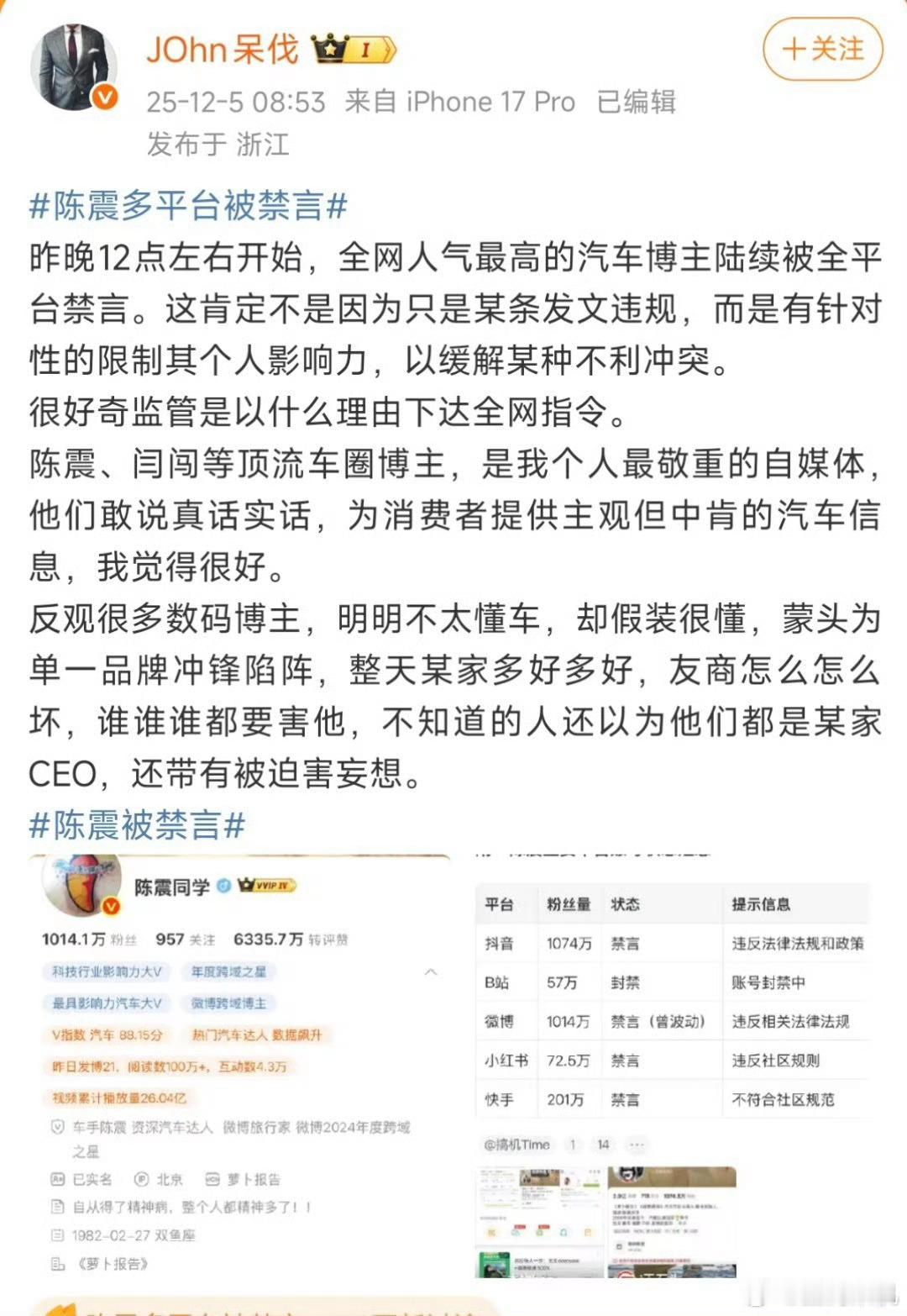 如何评价他的言论？ 