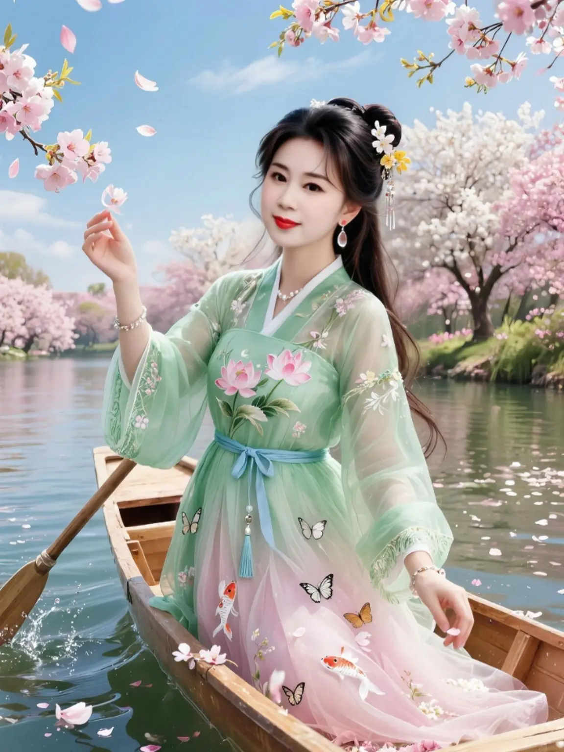 AI古风少女写真 随变ai随便玩