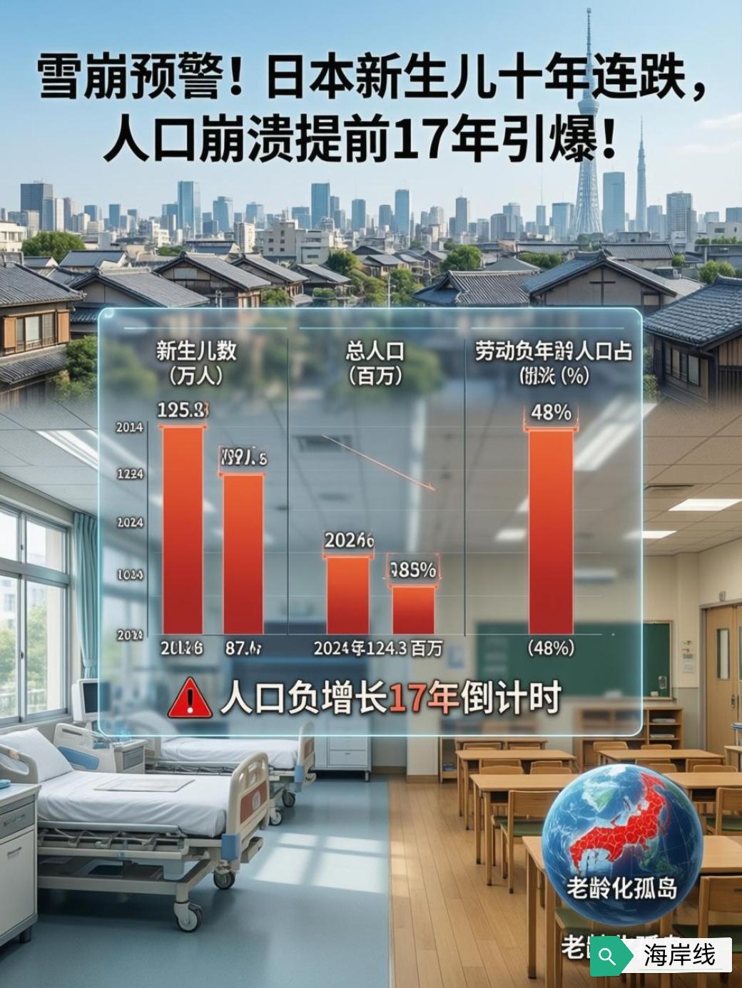 刚看到一组数字，说真的，有点吓人。

日本《每日新闻》2月27日报道的，2025