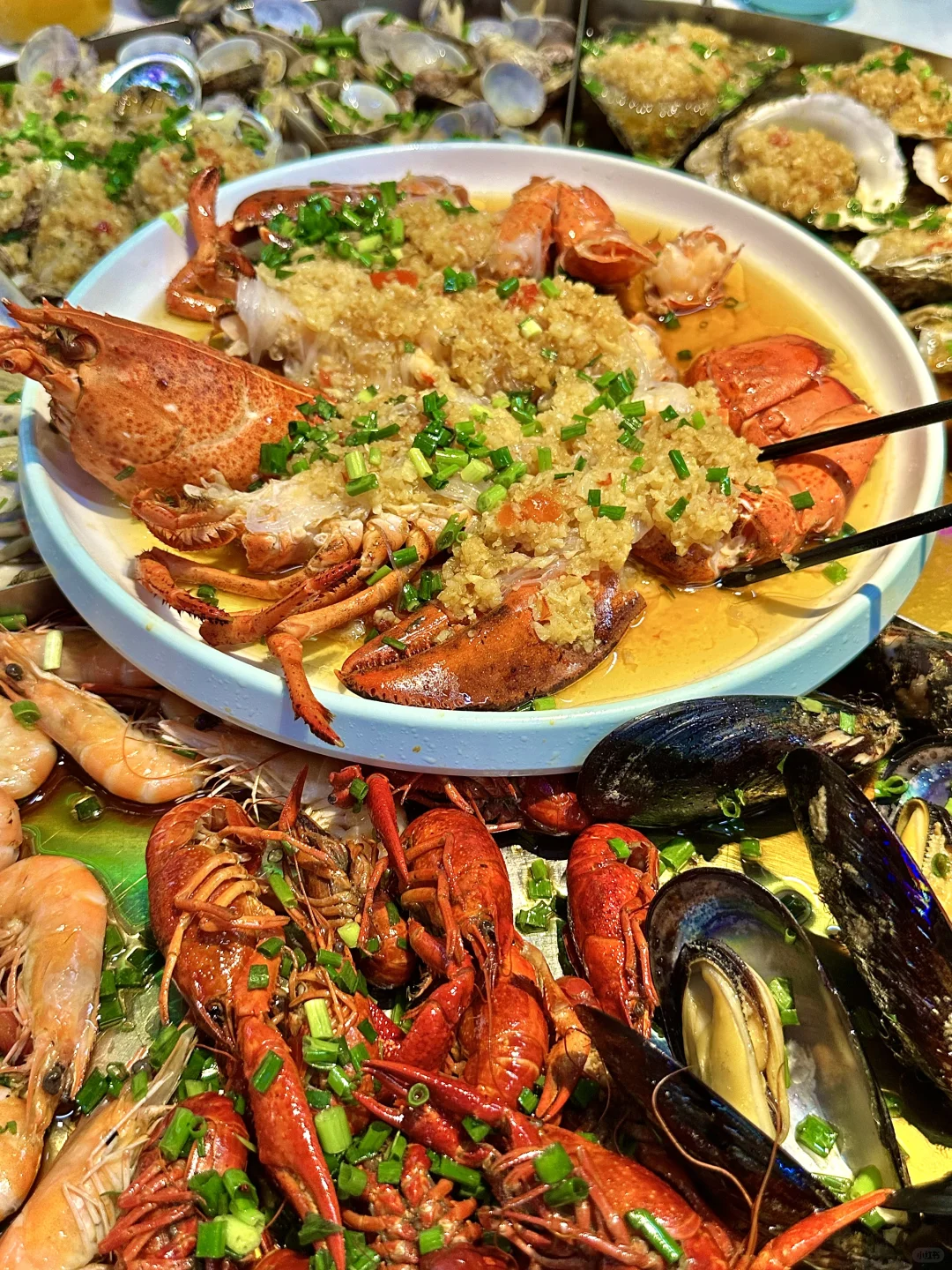 天虹！！海鲜脑袋狂喜！