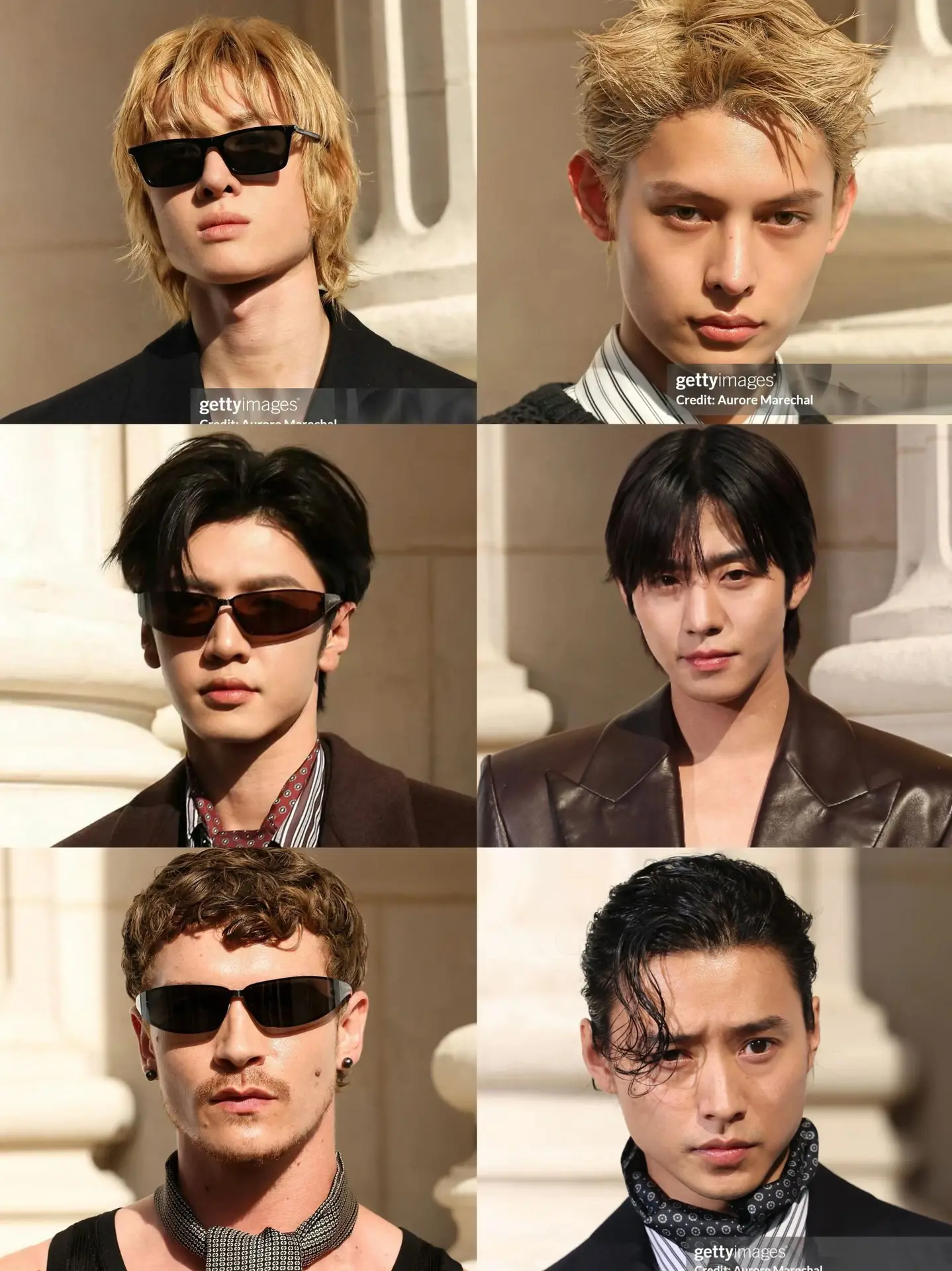 ysl大秀明星生图。演员 Connor Storrie、演员陈哲远、演...