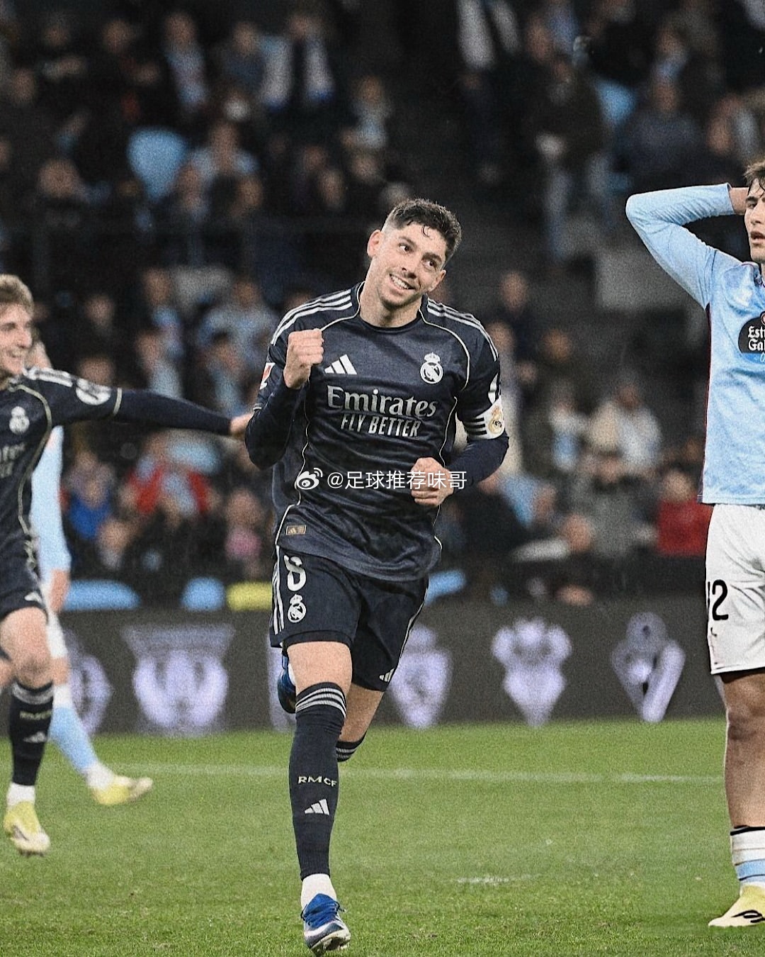 第94分钟，巴尔韦德挺身而出！队长关键时刻救主，太关键了 🍿塞尔塔1比2皇马