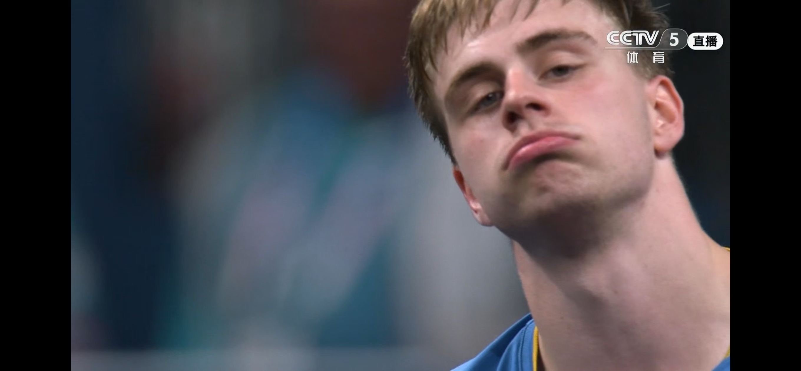 #樊振东男单金牌#都给孩子打成翘嘴了😂 ​​​