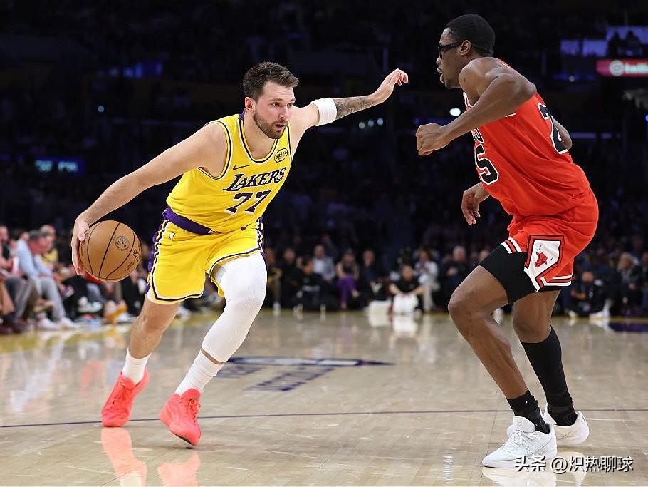 湖人142比130大胜公牛，看这五人评分，有东契奇和詹姆斯就是不一样
东契奇单赛