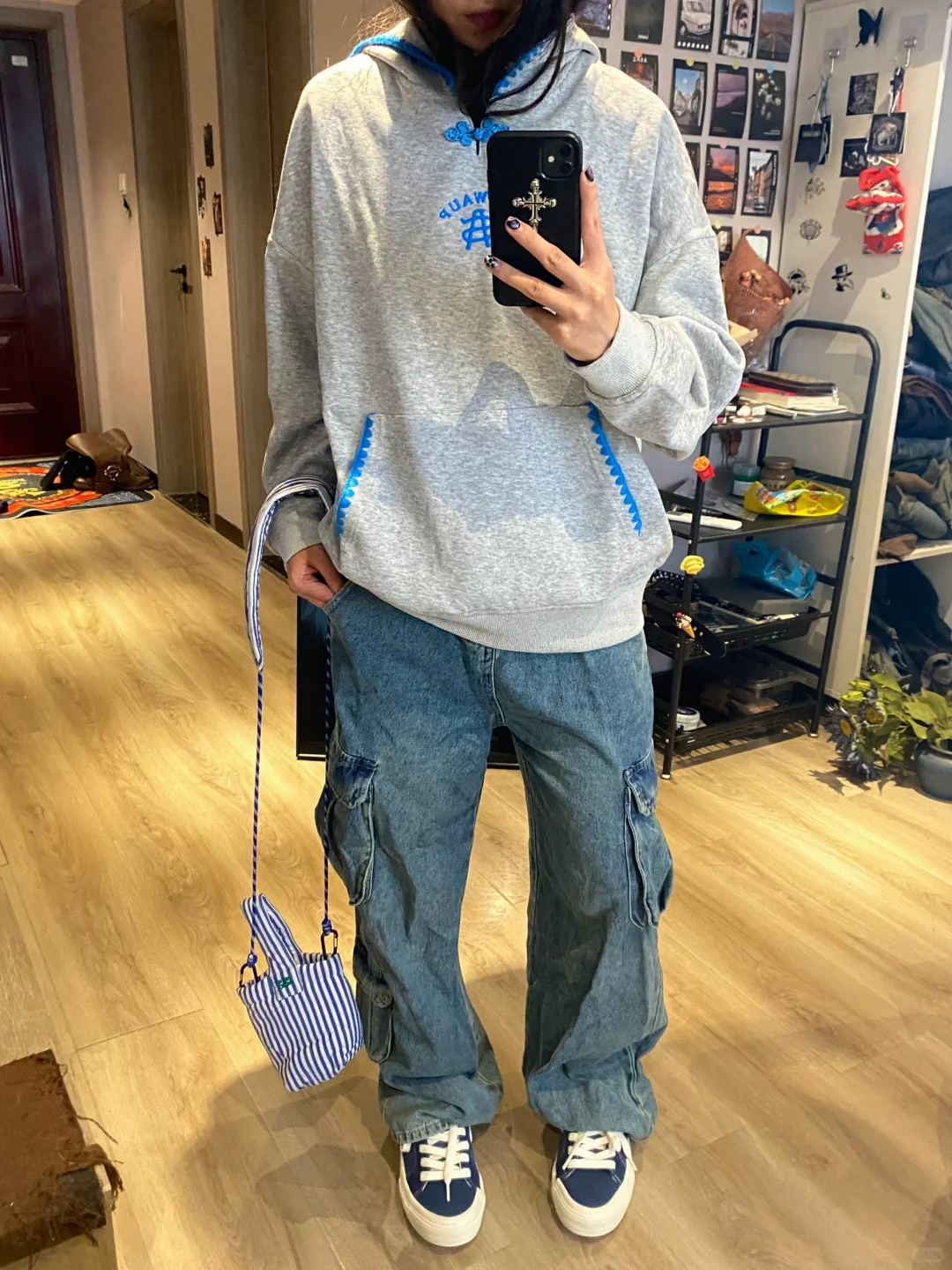 OOTD/复古通勤日常不费力穿搭📁/宝藏裤🤳🏻