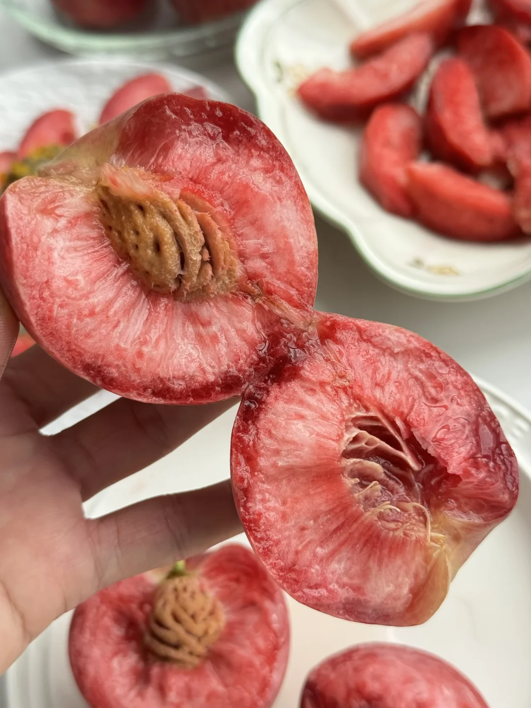 吃到好吃的桃子，不分享出来真的是一种罪过