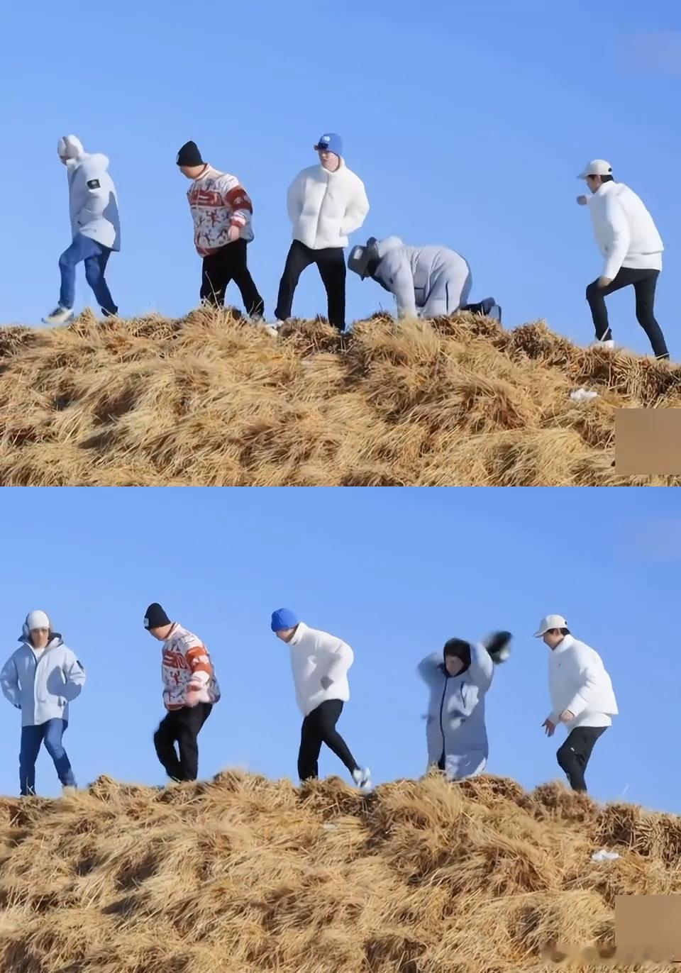 再就业男团[超话]  再就业男团出国了又好像没出 绝了！0713男团在迪拜的路透