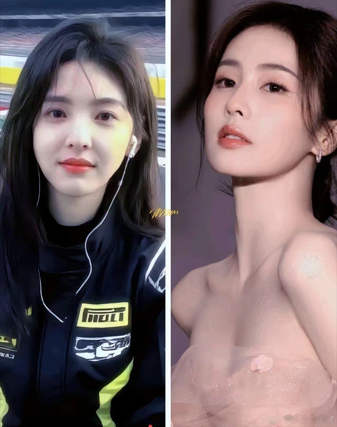 问所有男同胞一个问题，不许撒谎。左边是章若楠， 29岁，身高166cm，毕业于杭