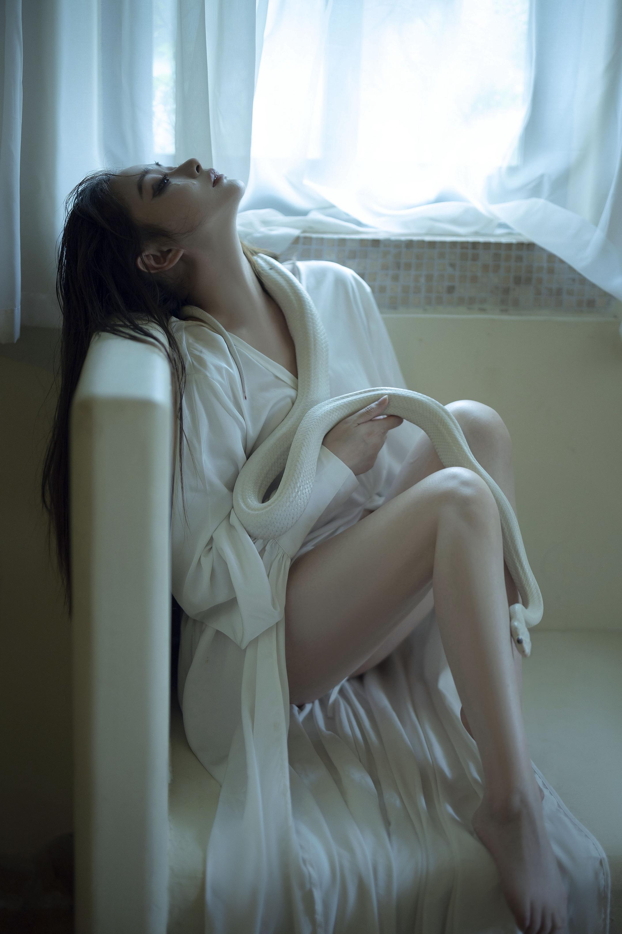 美女与蛇。