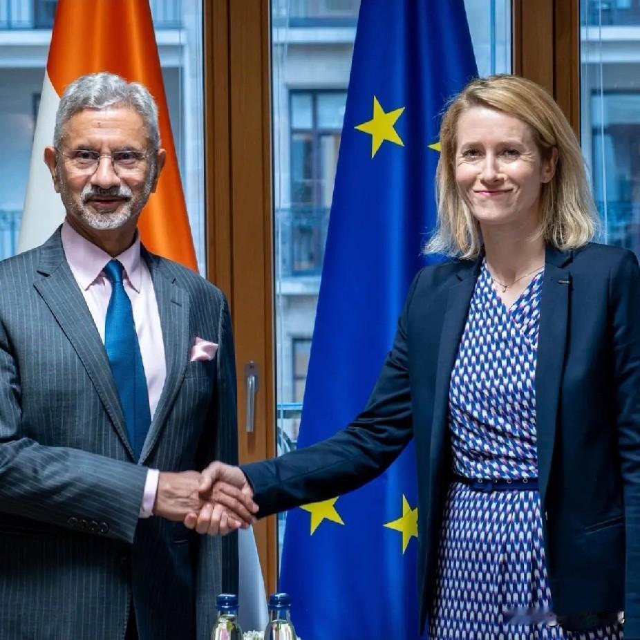印度外交部长苏杰生在参与欧盟外交事务理事会后，于布鲁塞尔会见了欧盟外交与安全政策