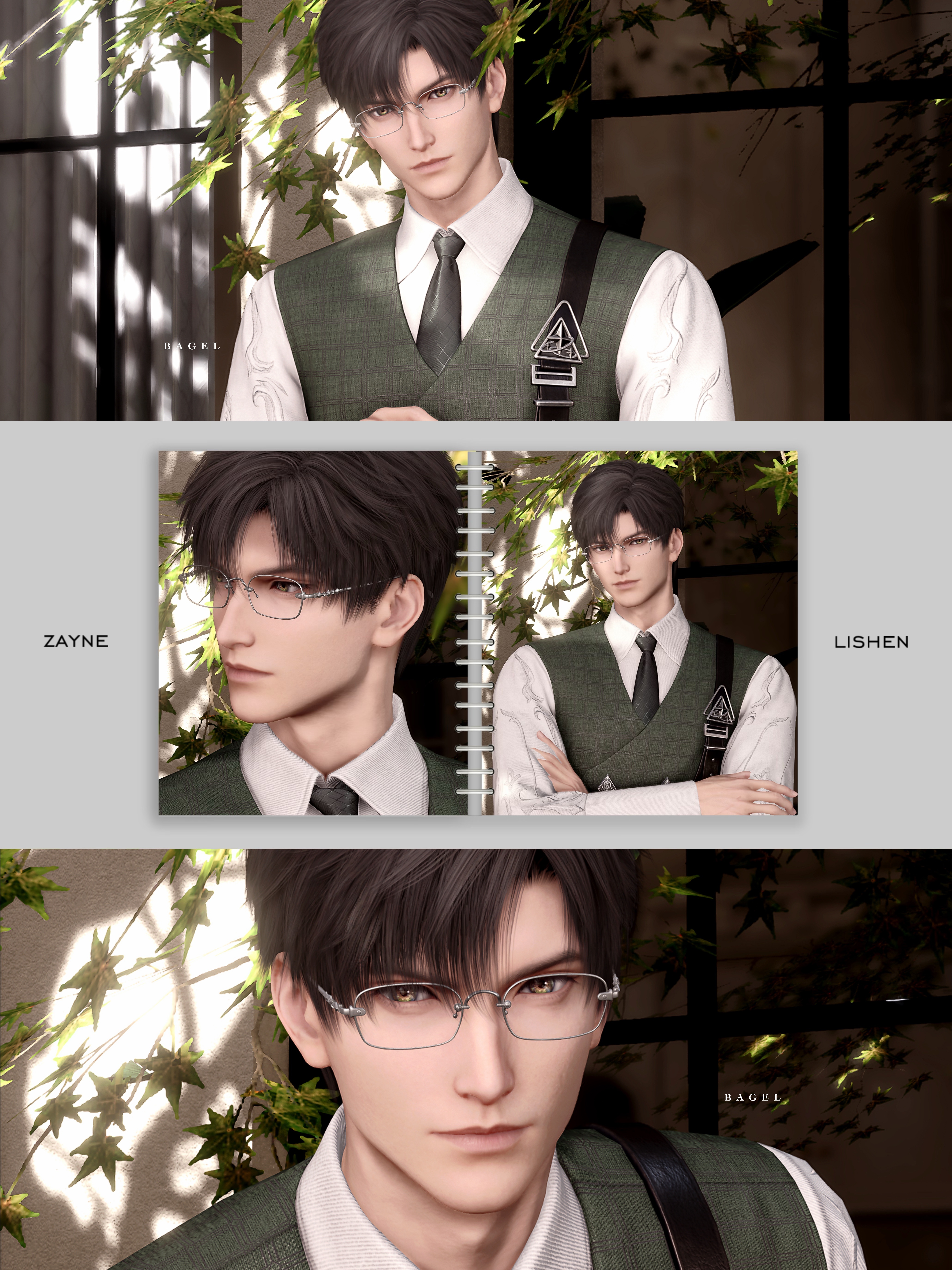 黎深拍拍黎学长🥰 