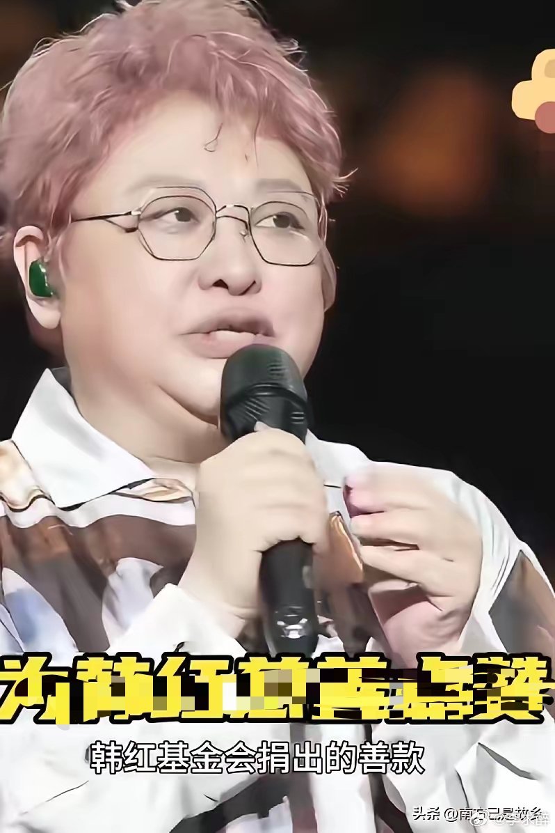 不少公开露面的场合，韩红都会推介自己发起的公益基金会，对外宣称该机构累计捐献物资