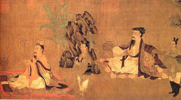 西晋末年，清谈名士王衍被石勒俘虏。石勒问他：你天天谈玄论道，怎么国家亡了？王衍答