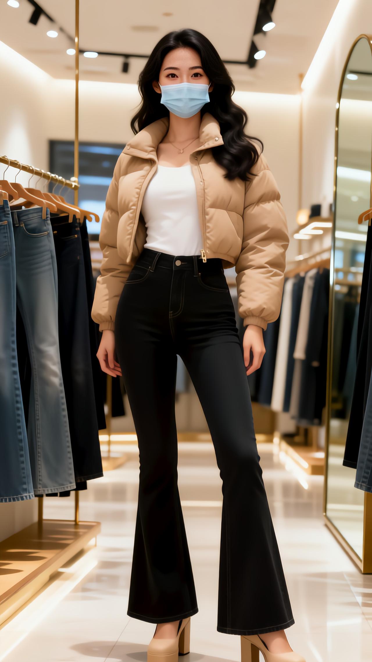 显高显瘦穿搭 创作者中心 创作灵感 抖出你的小蛮腰 dou出你的时尚范儿