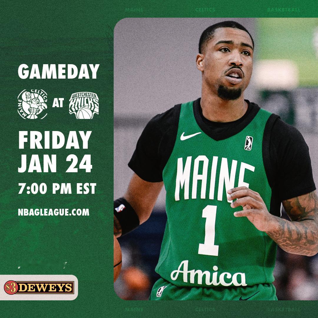 缅因州凯尔特人  GAME DAY ! LET‘S GO CELTICS ☘️ 