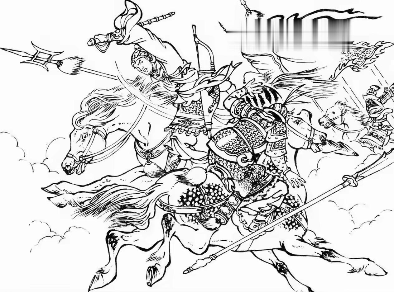 薛仁贵二次鞭打盖苏文，盖苏文负伤逃走。薛仁贵为抓活的，也不放箭拼命追赶...