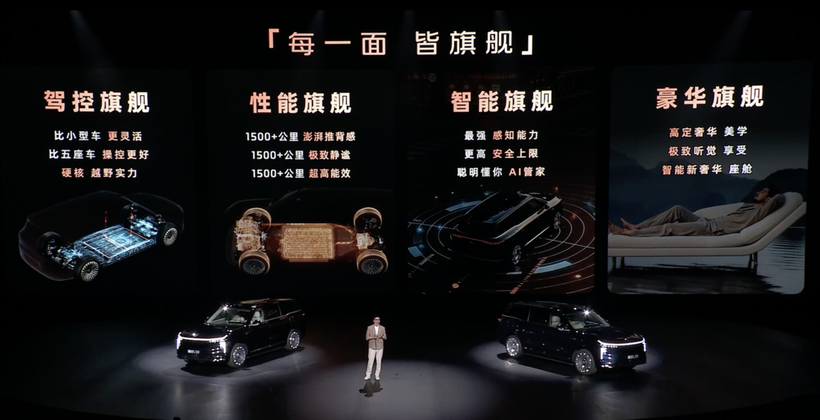 智己LS9已经正式发布，给大伙简单划一下重点～续航方面，电池有52度和66度两个