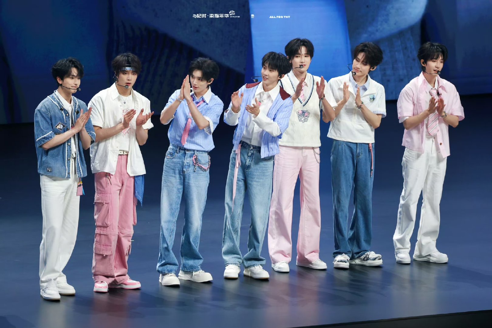 时代少年团华为发布会现场图时代少年团六一现场图 马嘉祺 丁程鑫 宋亚轩 刘耀文 