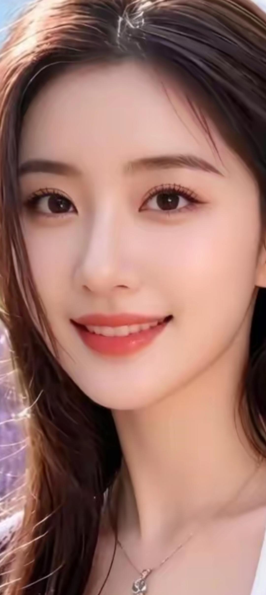 阳光下的微笑，温暖如春日阳光。