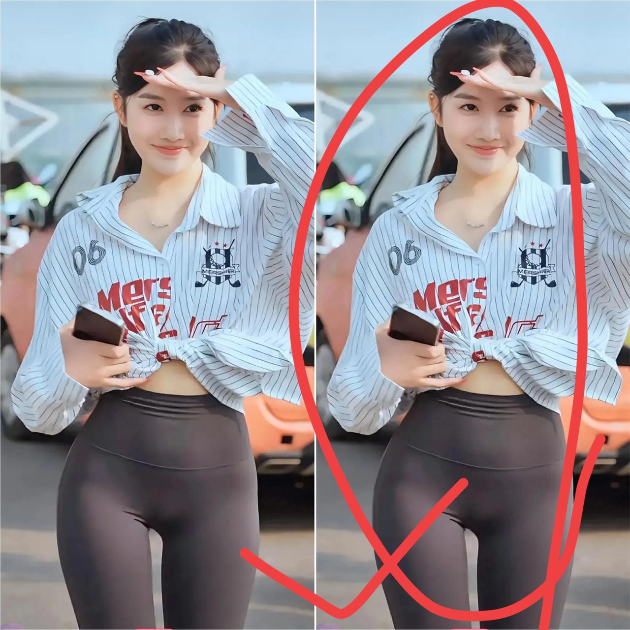谁懂啊！
穿新裤子去超市被大妈盯着裆部看，
回家一瞅才发现是尴尬线在搞事！

花