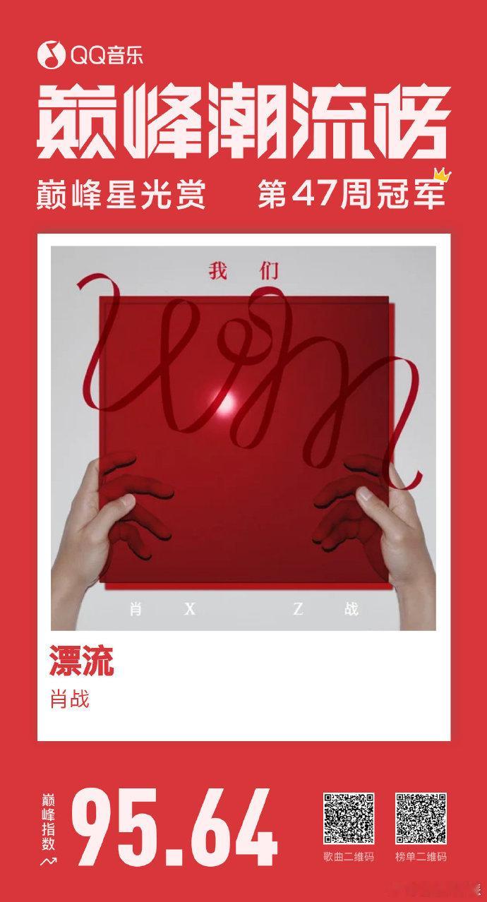 肖战漂流登顶巅峰潮流榜周榜  肖战漂流获得巅峰潮流榜第47周周冠 肖战漂流的巅峰